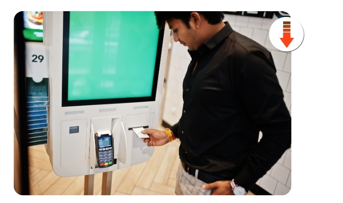 self-order kiosk